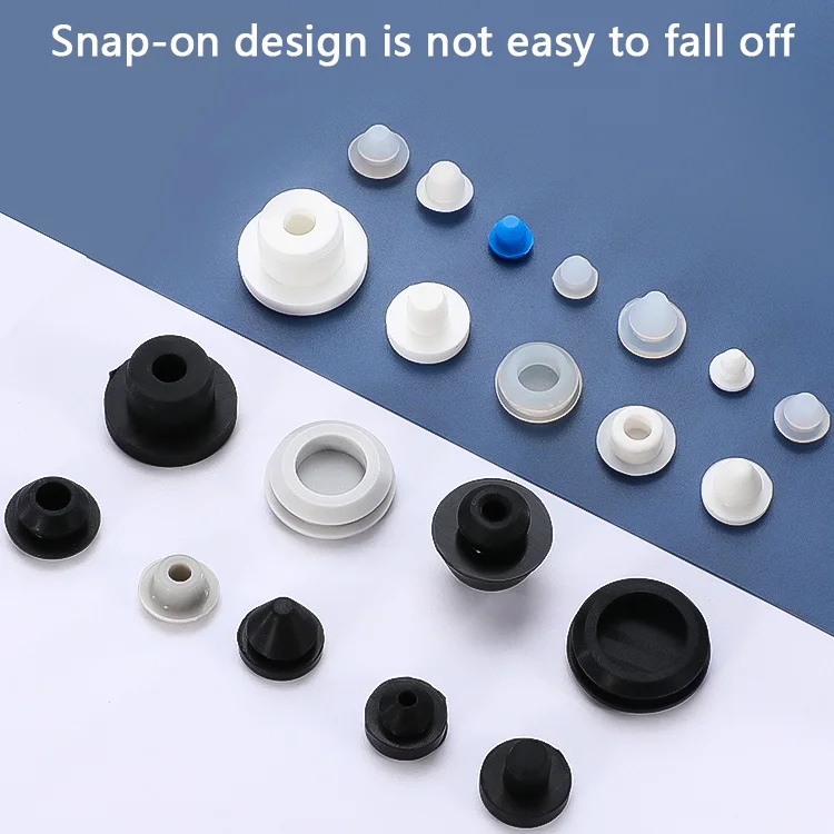 Silicone Rubber Plug/stopper Sealing Parts Sealing Natural Rubber End Cap with various sizes