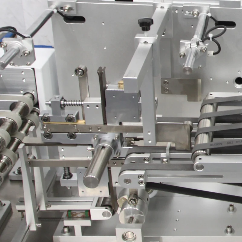 AOQI Automatic Leaflet Manual Paper Labeling Machine