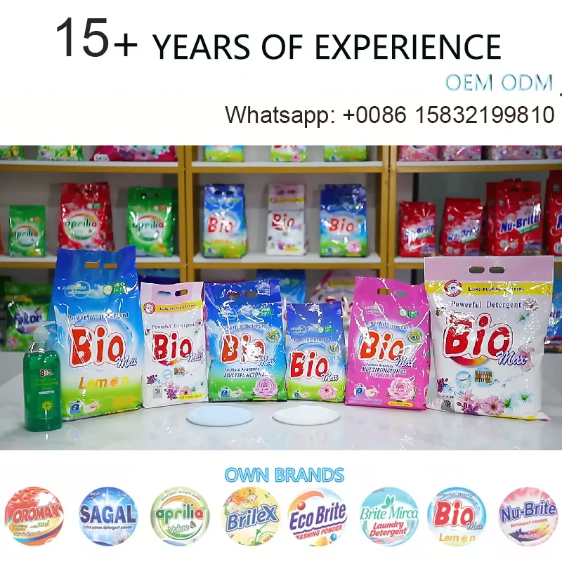 Machines washing powder fresh washing powder
