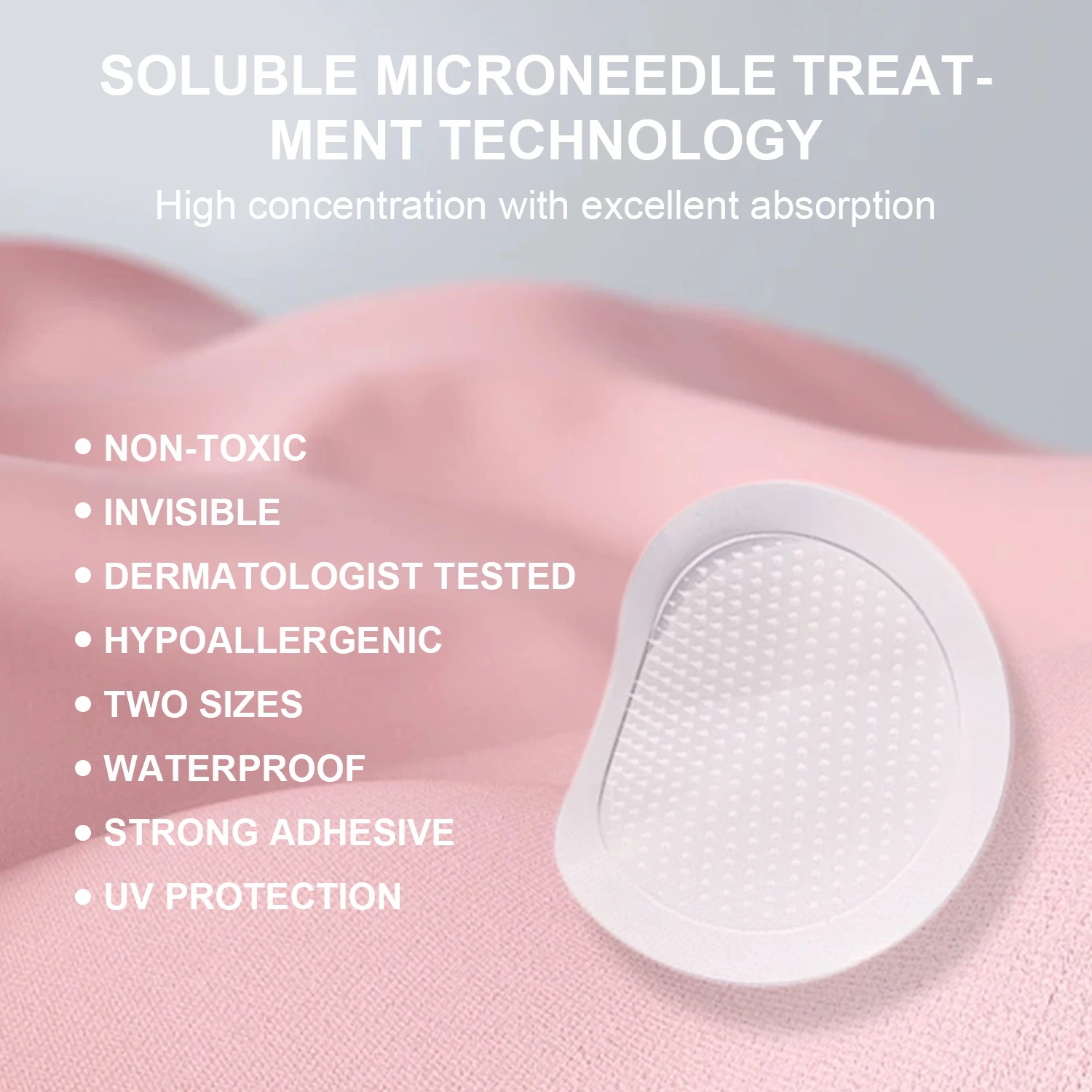 Private Label Hydrocolloid Acne Pimple Patch for Covering Zits and Blemishes