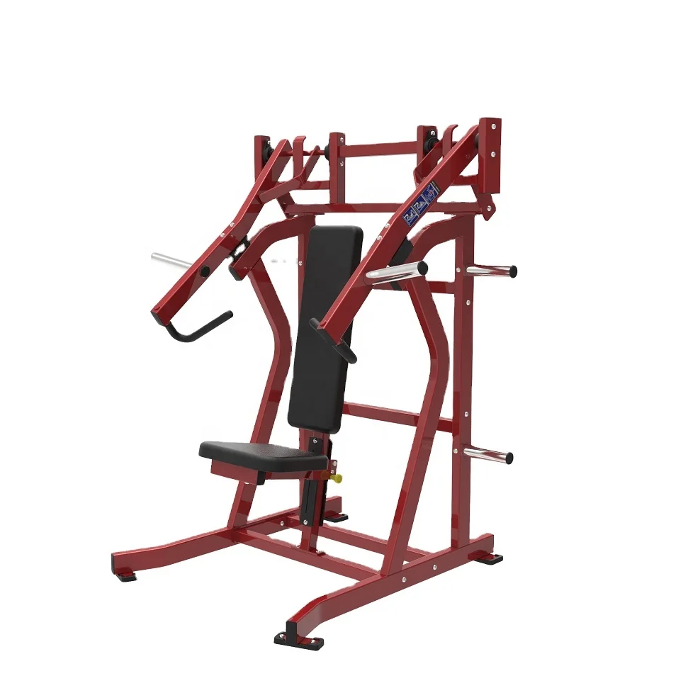 Iso-lateral Incline Press Plate Loaded Fitness Equipment Slim Gym Exercise Machine Power Color Weight Remote Type