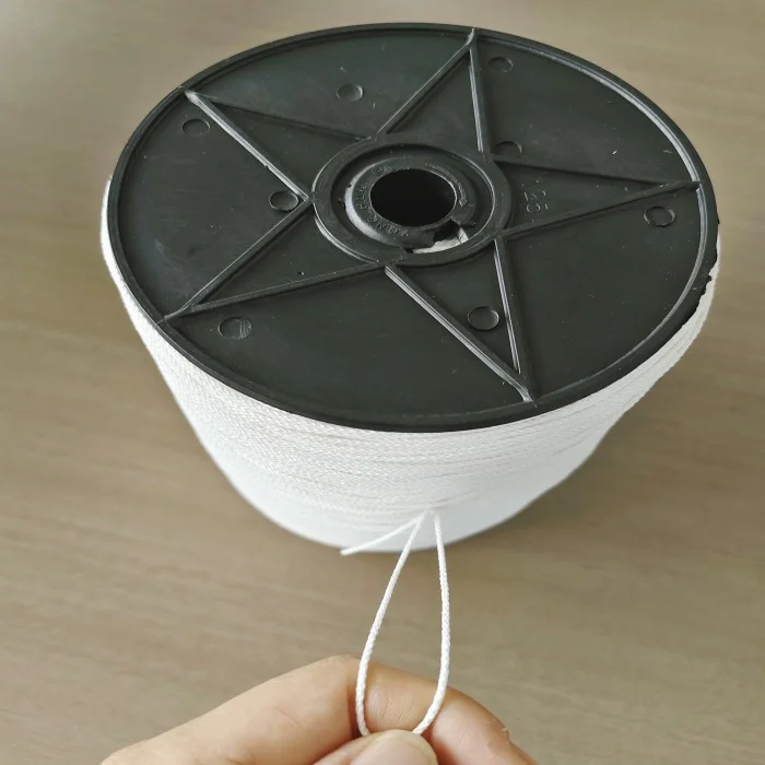 1mm Natural Paper Raffia Cord White Kraft Paper Eco-friendly Twine Paper Rope