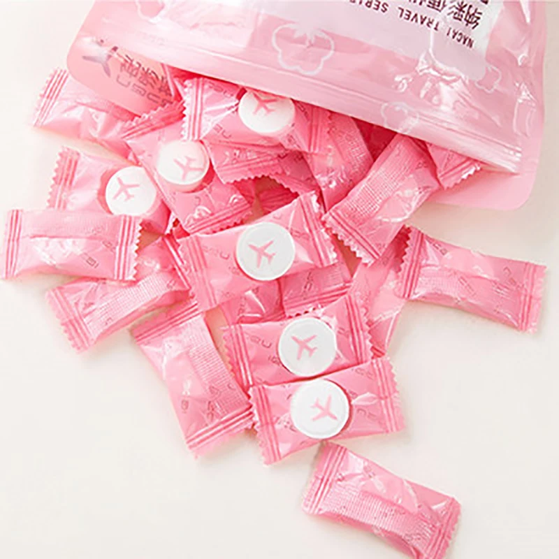 
Custom shaped compressed coin tissue compressed towels 