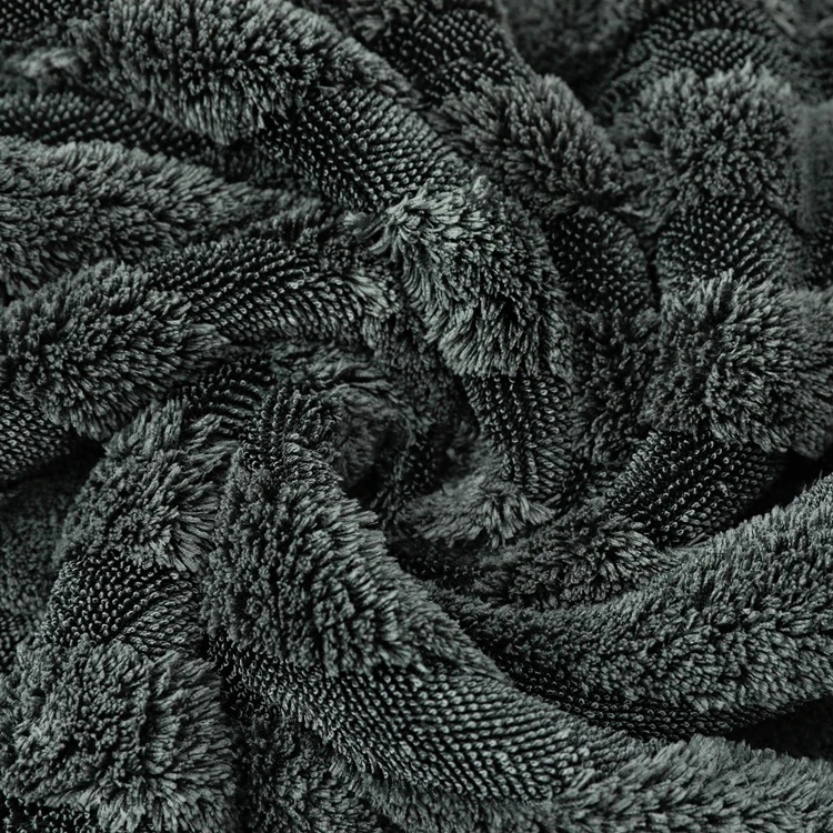 80% полиэстер, 20% полиамид, ультратолстый супервпитывающий рулон ткани для сухого полотенца из микрофибры