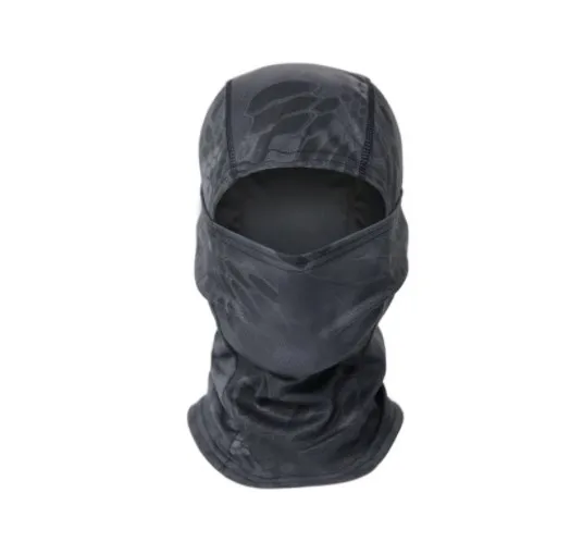 Camo Face Mask Balaclava Hood Headwear For Men Women Tactical Training Cycling Wind-resistant Ski Mask