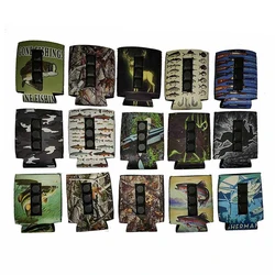 UOO OEM RPET Recycled Neoprene Available 330ml Custom Printing 3 Magnets Various Neoprene Can Cooler Magnetic