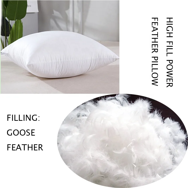 2021 Customized Soft And Comfortable Down Feather For Pillow