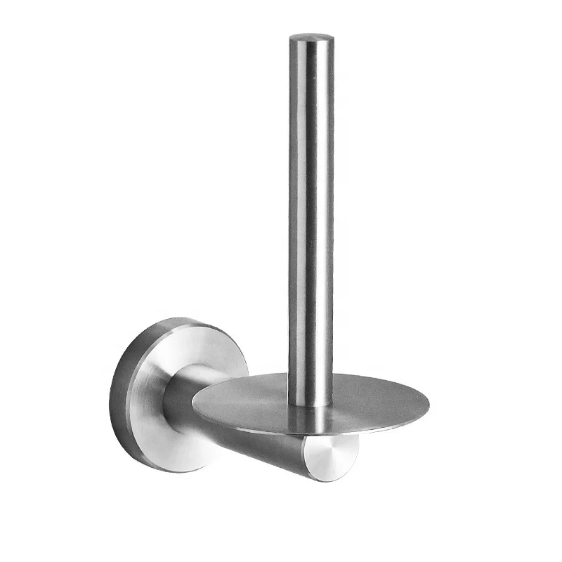 Retro Style  Paper Towel Holder Kitchen Bathroom Stand Tissue Holder Metal Standing Paper Towel Holder