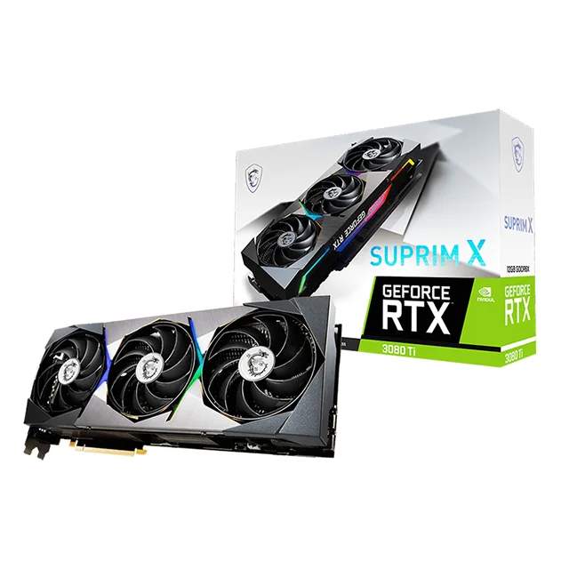 Настольный компьютер MSI RTX3080Ti, видеокарта для киберспорта RTX3080 Ti SUPRIM X 12G