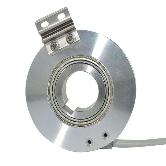 Hengxiang KC76 electric motor encoder 4mm keyway 25mm through hole 500ppr rotary angle encoder disk