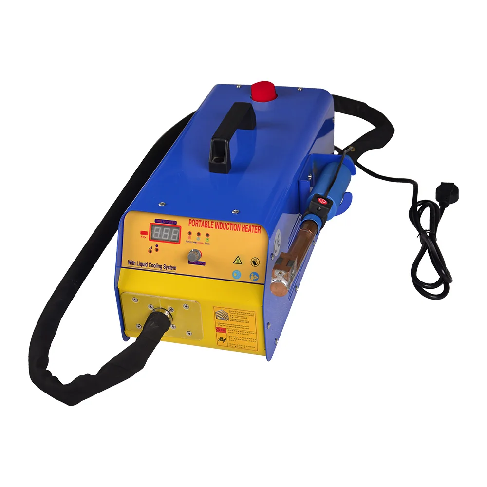 3.5KW Portable Induction Heater with inner cooling system inductor for rusty nut kit with best quality and low price
