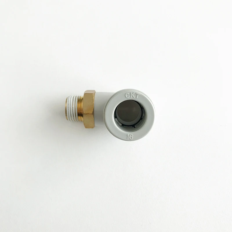 CKT Male Elbow Quick Connector Pneumatic Tube Hose Fitting