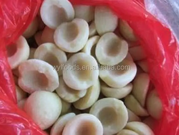 Best Sell 2023 new season White Peach halve Dices  Frozen fruits