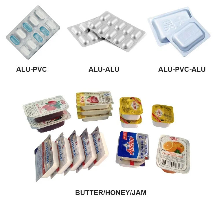 Laboratory DPP80 Small Alu Alu Mini Tablet Blister Packing Machine