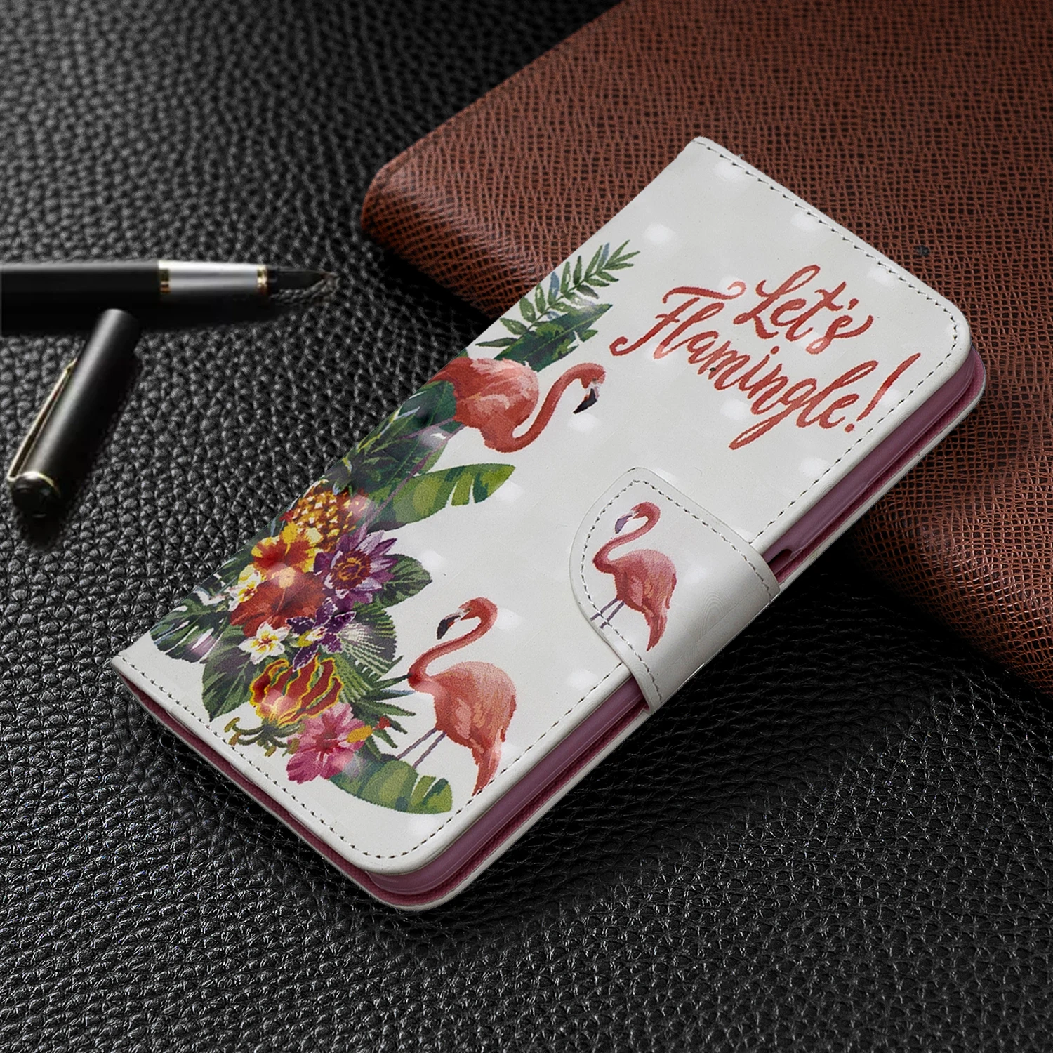 3D Painted Phone Cases For Honor 9X Pro Cover Magnetic Wallet Flip Leather Phone Bag For Huawei Honor 9 X 9xpro Coque