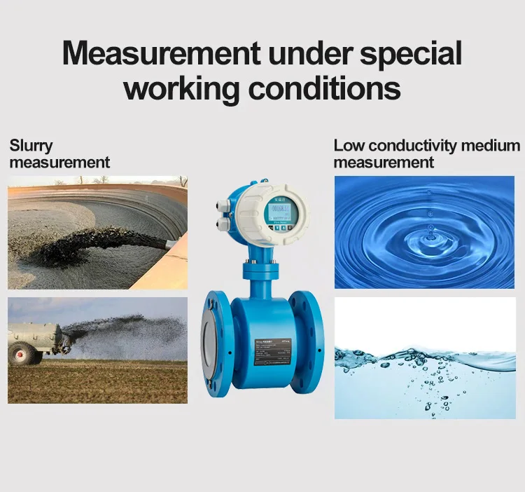 DN400 Electro Magnetic Flowmeter/electromagnetic Flow Meter /sanitary Type Electro Magnetic Flowmeter Electromagnetic Flowmeter