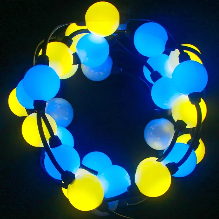 50mm UCS1903 WS2801 Matrix Addressable LED Ball Light Pixel LED Magic Christmas Lights