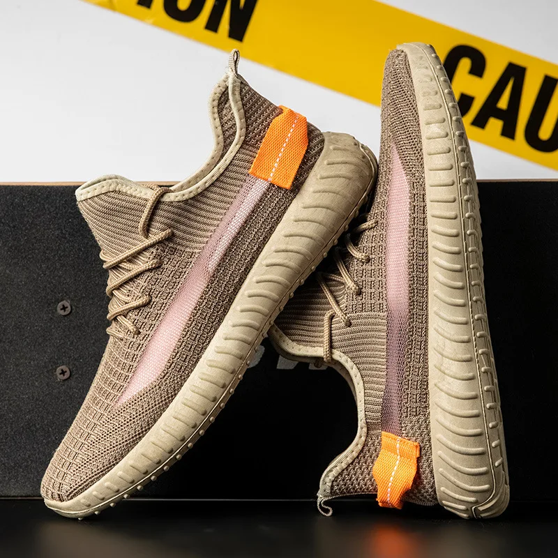 
Spring breathable fashion new trend sepatu sneaker men sport shoes 