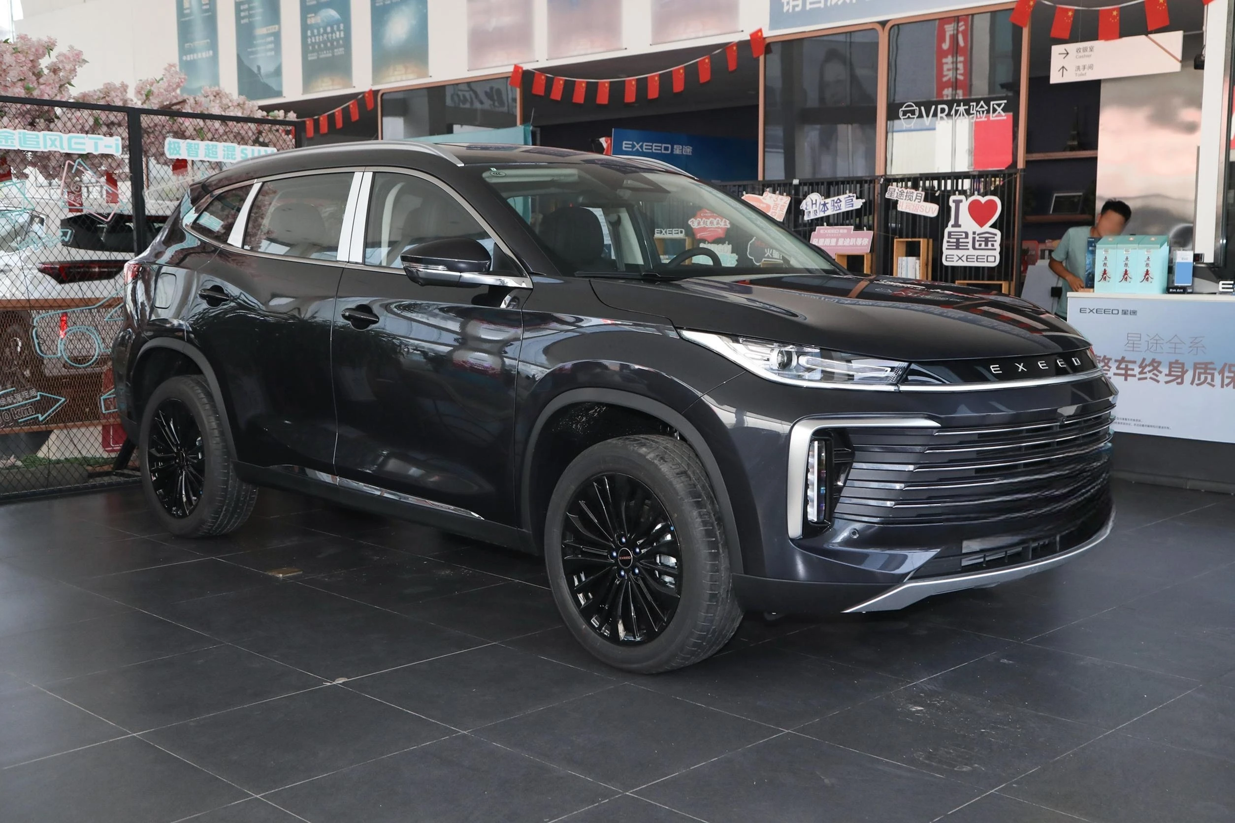 2024 китайский Автомобиль Chery Exeed lingyun 2WD 300T Xingyao среднего размера внедорожник высокоскоростной газовый автомобиль exeed