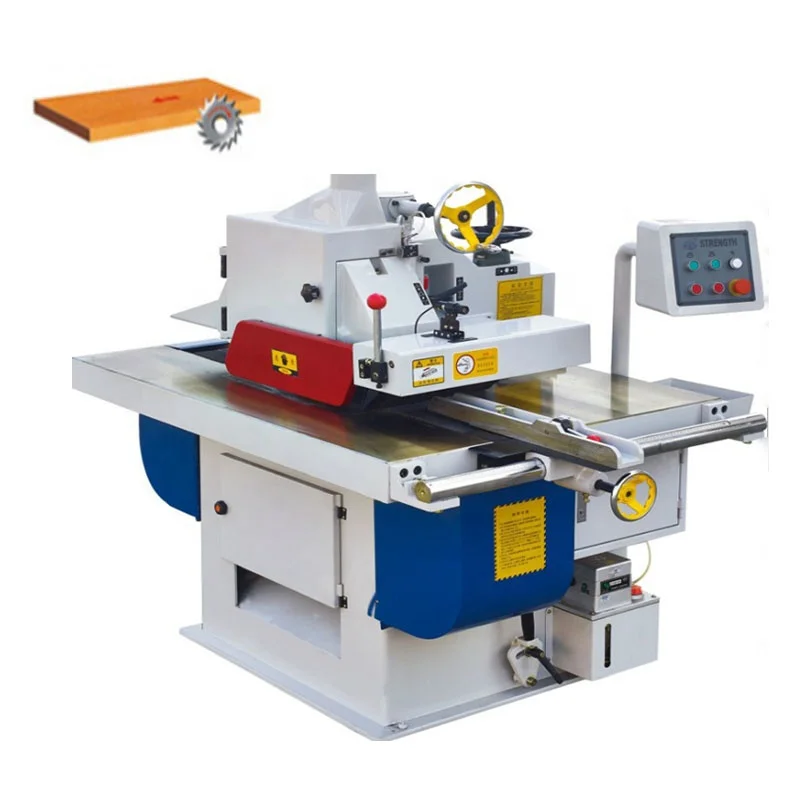 MJ153 woodowoking single blade rip saw wood cutting machine