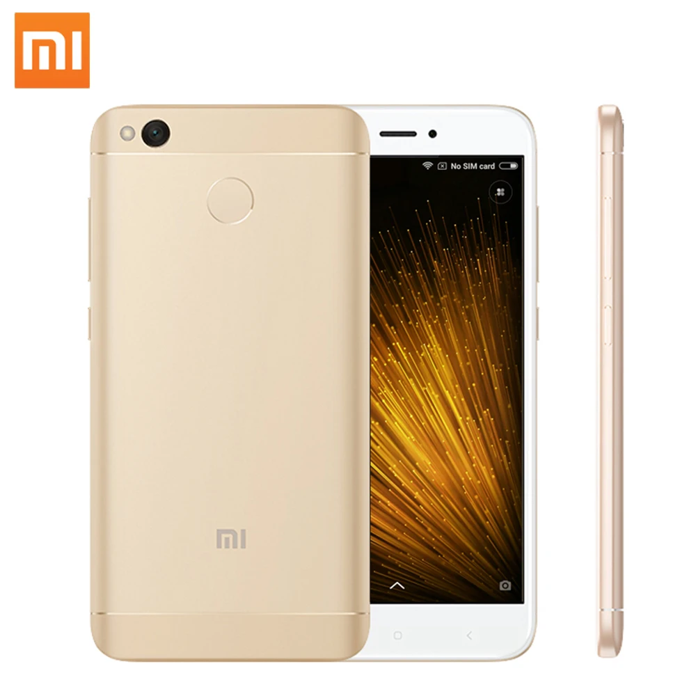 
Xiaomi Redmi 4X 4GB RAM 64GB ROM Mobile Phone Snapdragon 435 Octa Core CPU 5.0