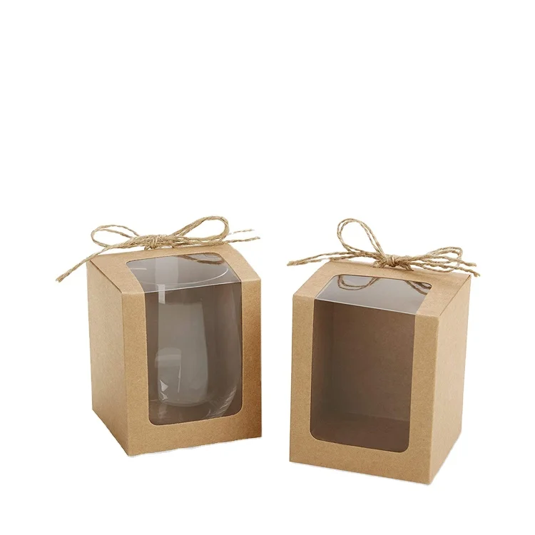 2023 Custom Wholesale Gift Packaging Paper Box with PVC Window