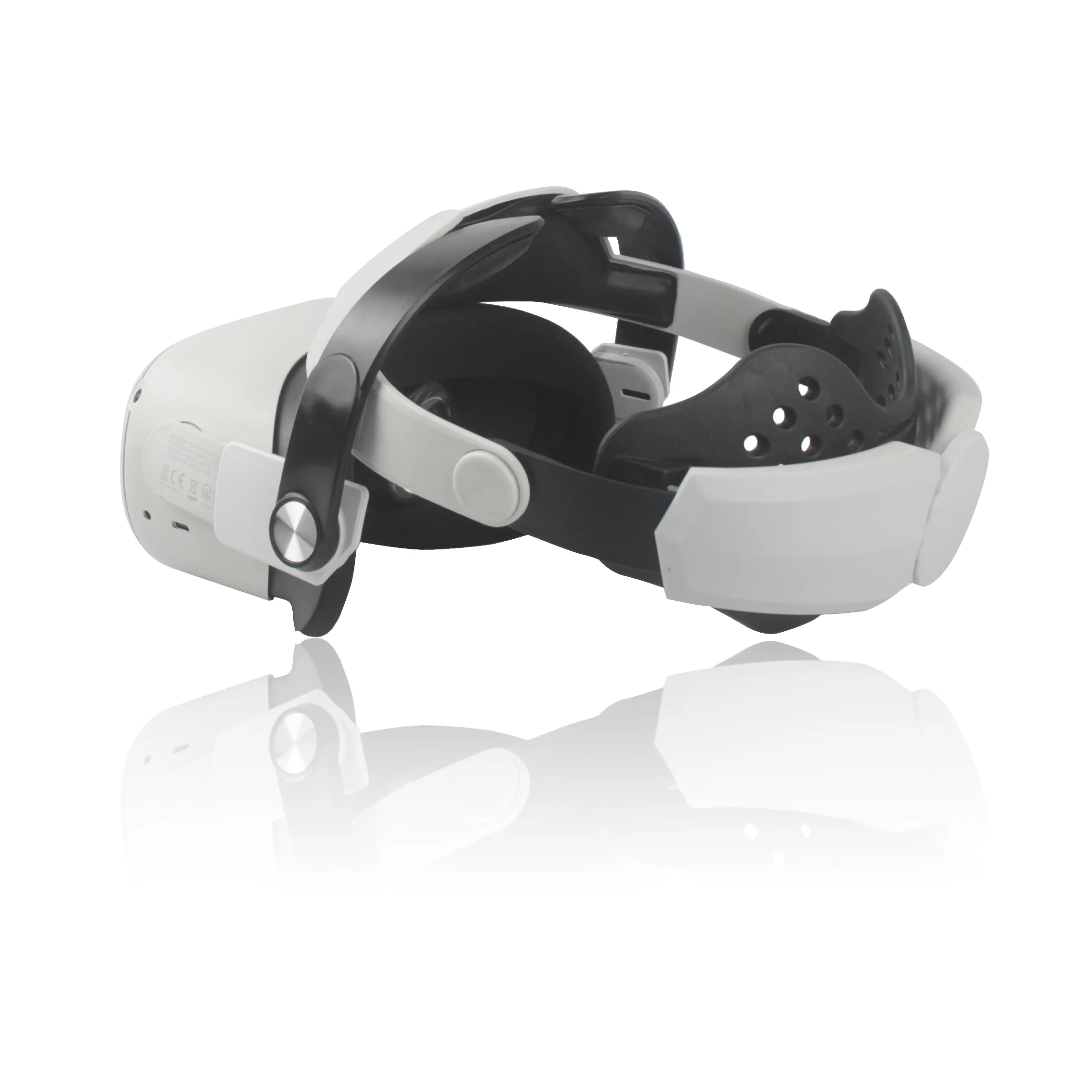 Adjustable, suitable for Oculus Quest 2 VR helmet head decompression Halo Elite strap; comfortable, breathable and removable