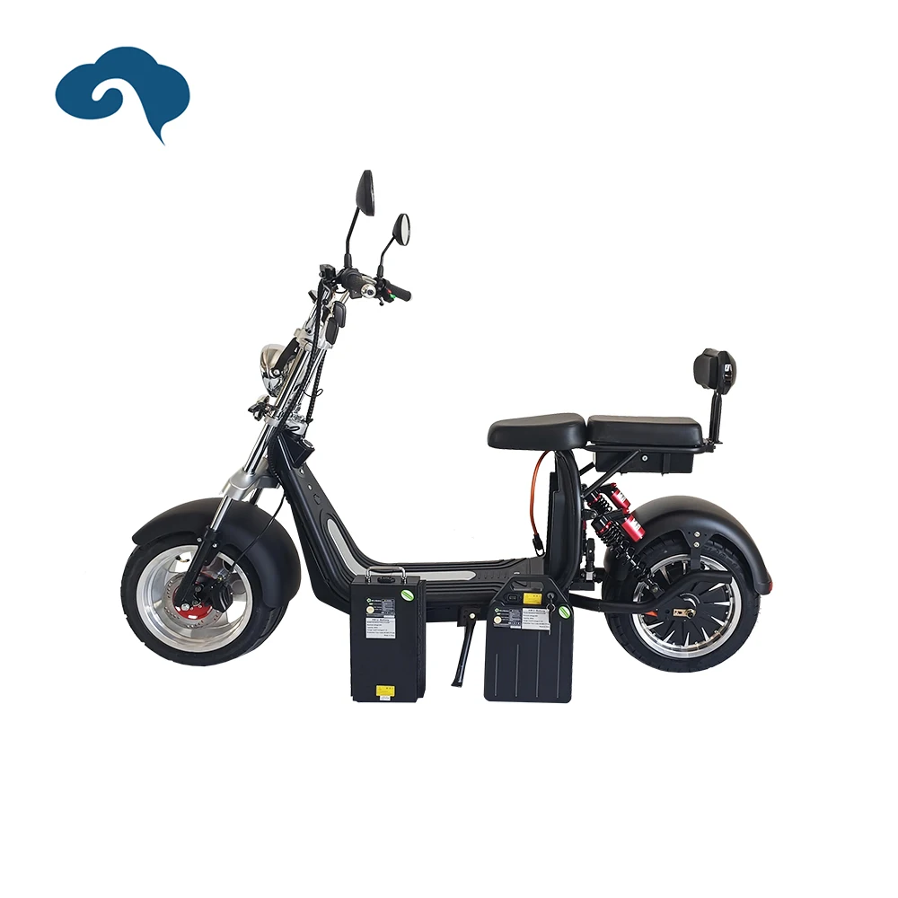 New Style Fat Tire Electric Scooter Citycoco 2000W 20AH E Chopper With Two Batteries For Adults