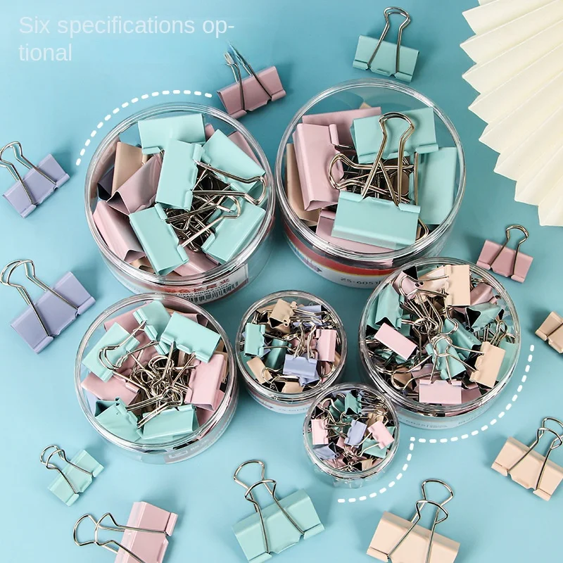 15 mm  Office & School Supplies Stationery 19mm Small Binder Clip 40pcs Set