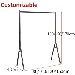 Лидер продаж Amazon, коммерческая Минималистичная железная Съемная напольная вешалка, стойка для пальто