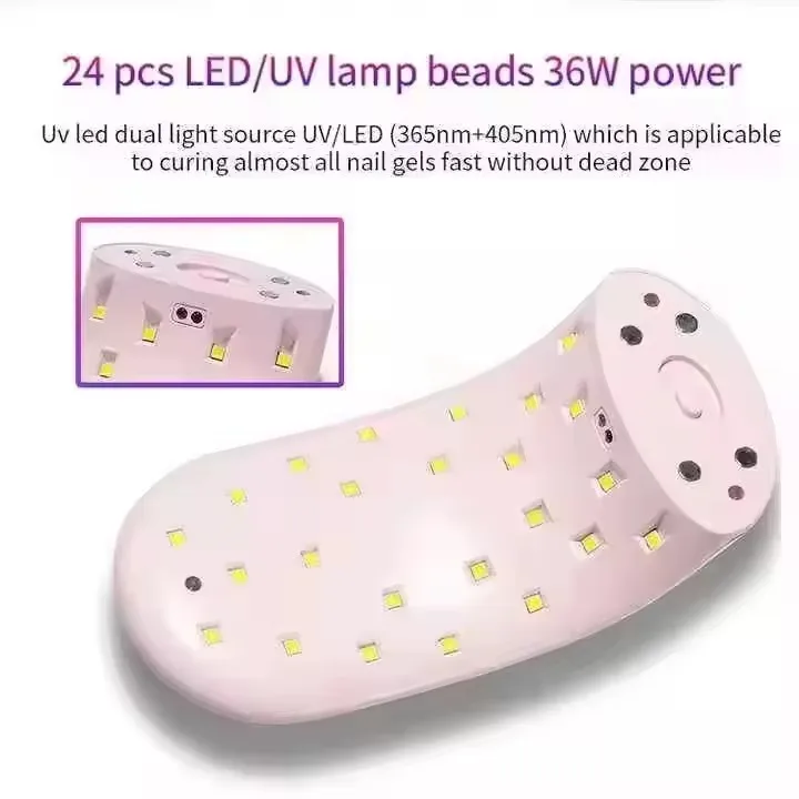 Rainbow2 Uv Led Mini Lamp 36w Kiara Sky for Home Nail Salon