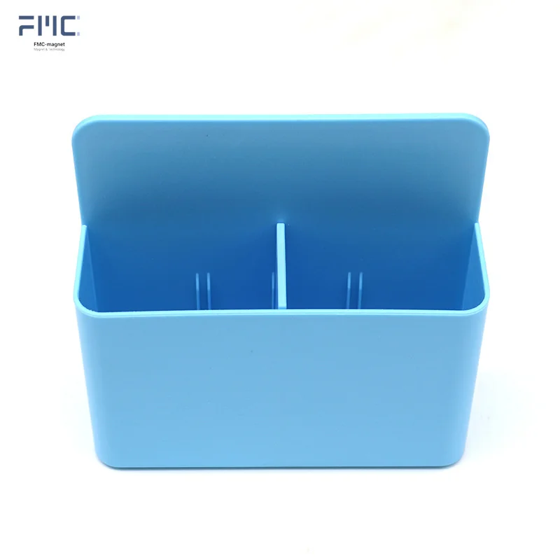 Magnetic Fridge Storage Box Cans Marker Pencil Pen Holder Desk Organizer Storage Accessory