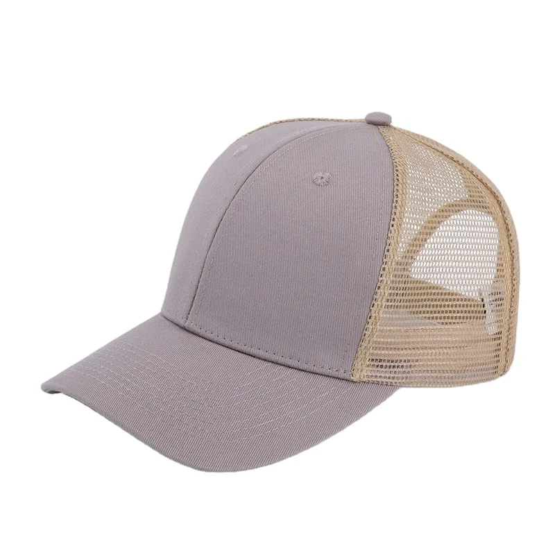 2024 High Quality Embroidery Logo 6 Panel Truck That Purple Snapback Trucker Cap