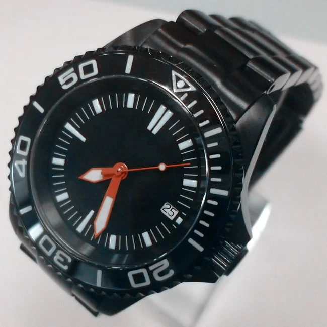 high grade stainless steel case with with Japan automatic movement for men wrist watches