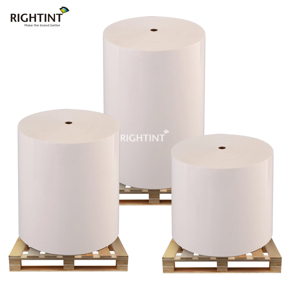 Flexography Low Price Wholesale Custom Self Adhesive Film Adhesive Roll Flexo Jumbo Roll