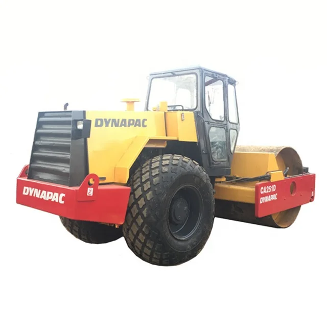 Б/у дорожный каток DYNAPAC CA251D/CA25/CA251 хорошее состояние низкая цена Строительная техника на