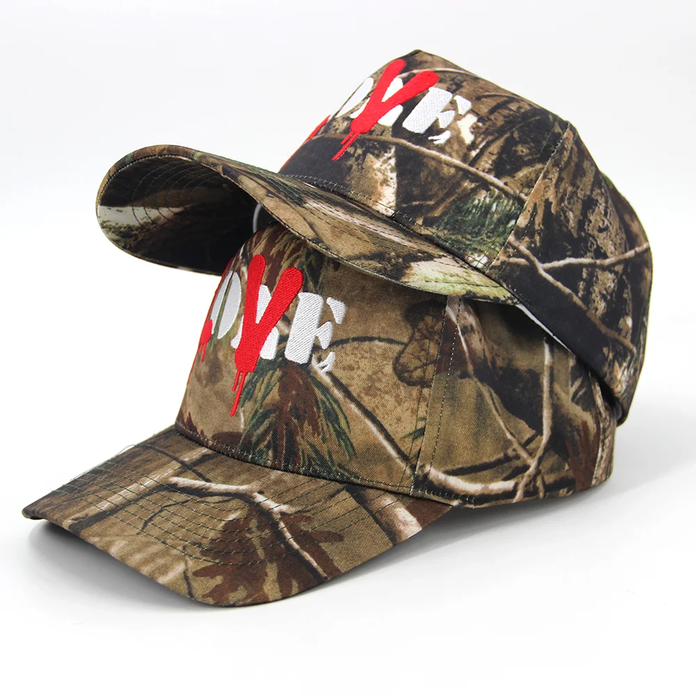 High Quality Camouflage Baseball Hats Tactical Hat Realtree Camouflage Caps Embroidery Sport Baseball Cap Peaked cap