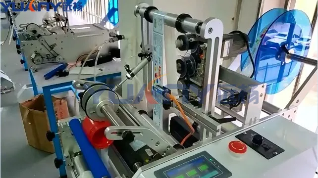 Small Desktop Semi Automatic Spirits Wine Tin Cans Jar Round Bottles Sticker Labeling Applicator Machine