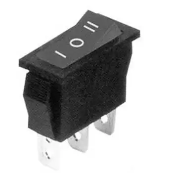 High Quality KCD2 Waterproof Lighted Rocker Switch DPDT ON/ON 2 Position LED illuminated Button Rectangle 125V 250V