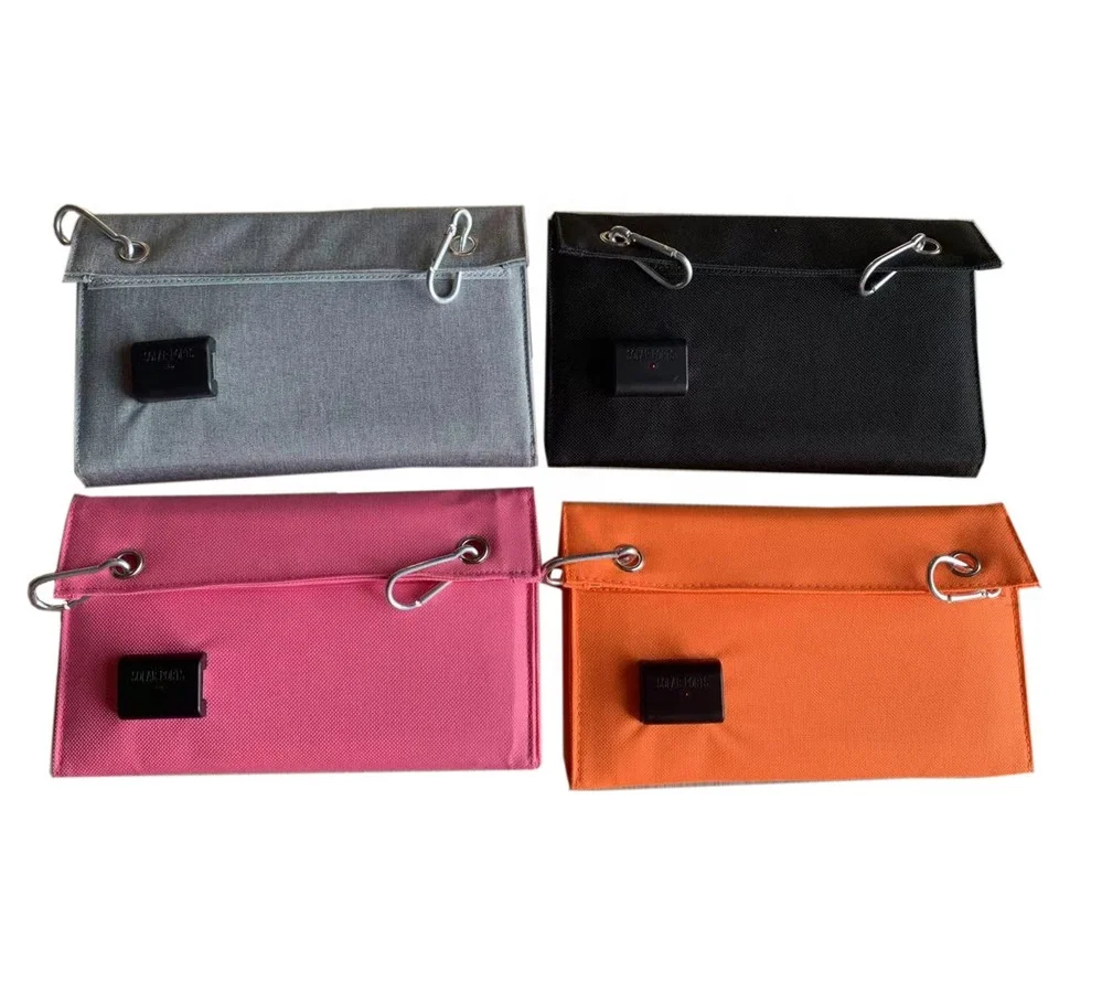 Solar panels foldable portable folding solar panel Mobile smart phone charger bag with USB port for all