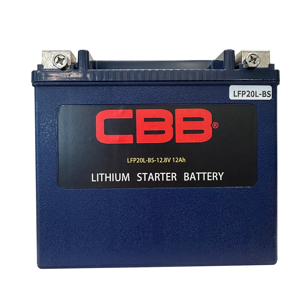 12.8V Maintenance-Free 2Ah 3 Ah 4Ah 6Ah 8Ah 10Ah 12Ah 18Ah Lithium Ion Starter Battery for Motorcycles Electric Scooters