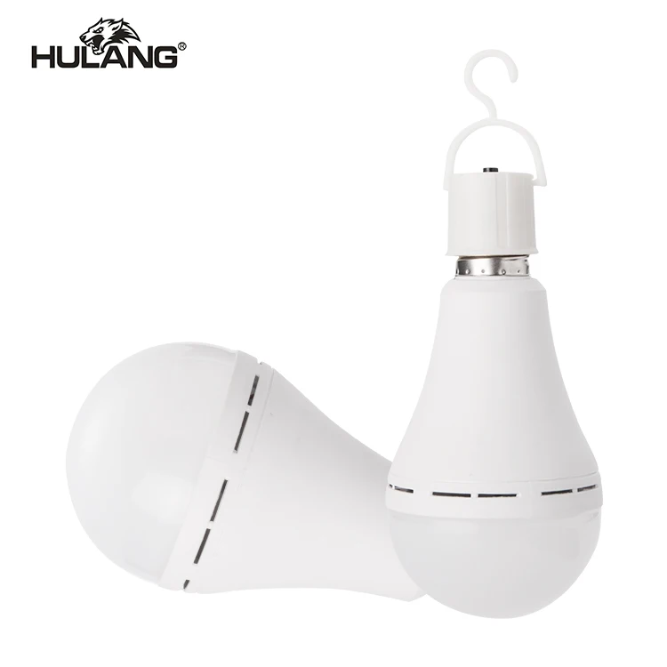 12W AC DC led bulb raw material rechargeable bulb skd / ckd emergency bulb