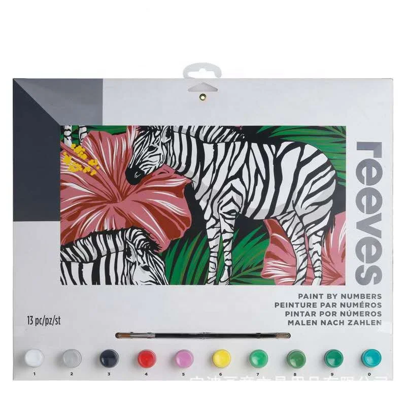 popular sale joy play hand painting kit paint by numbers kids