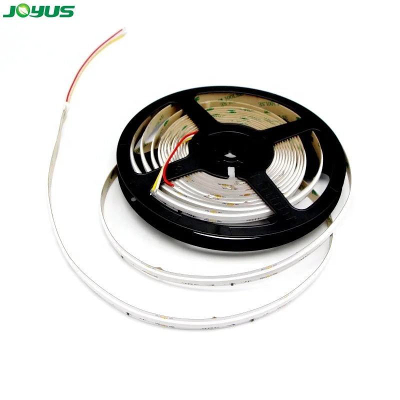 led cob strip 24v rgbw rgbcct 3000k 4000k 6000k high density 840 leds per meter 12mm pcb 20W dotless indoor tape light