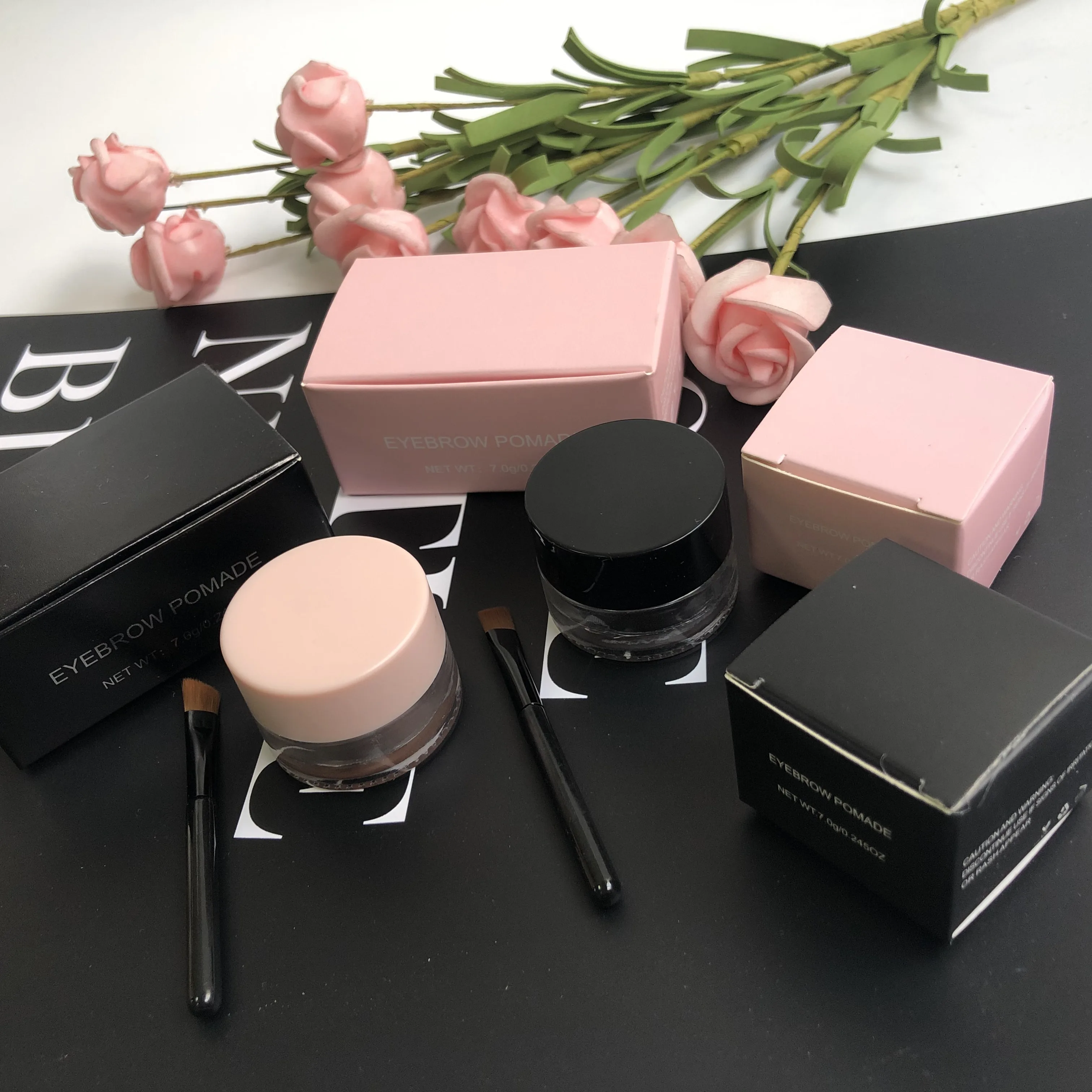 Henna For Eyebrow Tint Dye Kit Palette Private Label eyebrow gel