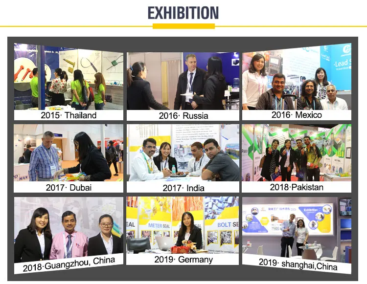 plastic coded security seal hs code with Barcode And Serial numbers