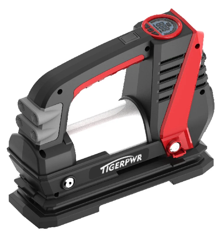 12V DC Air Compressor 120PSI Pressure gauge Tire Inflator Air Pump