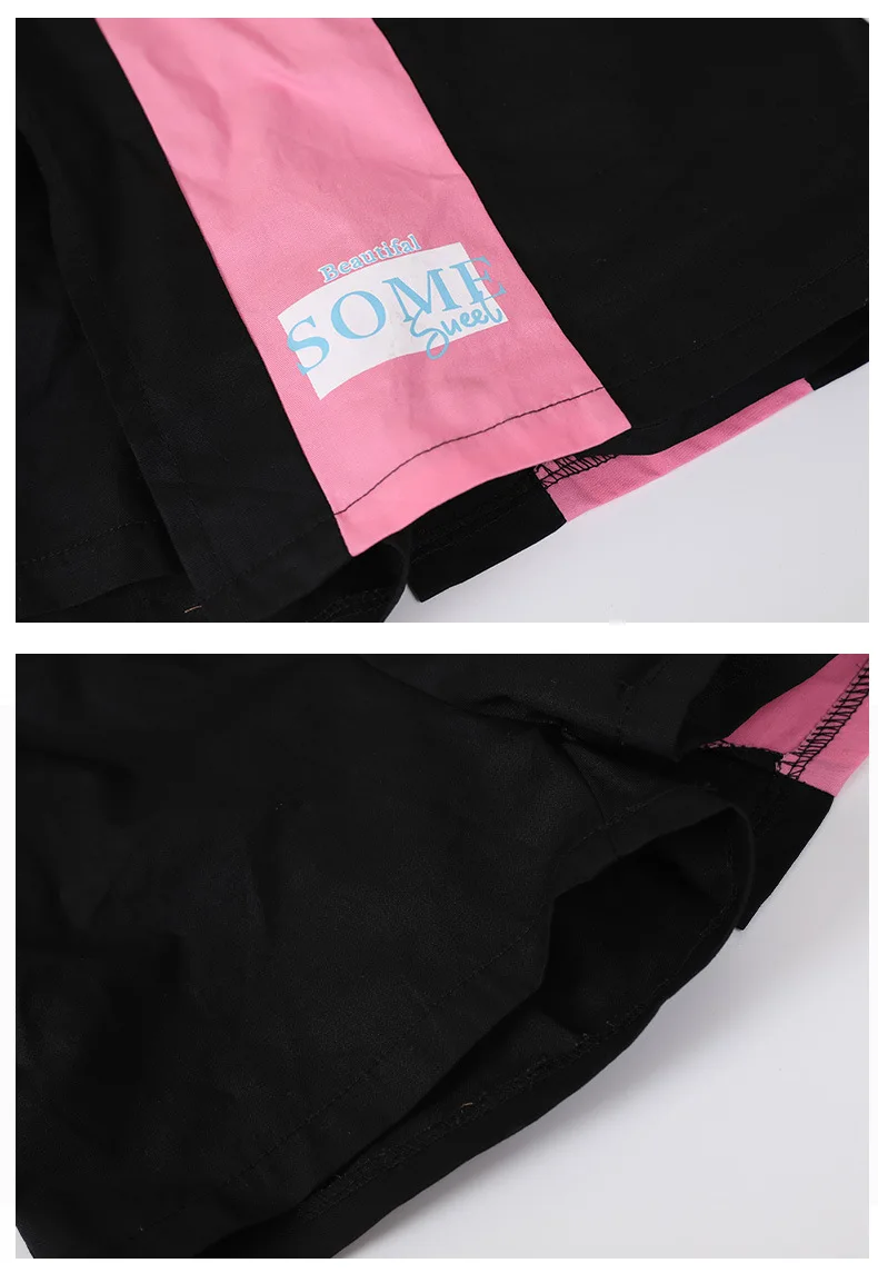 Customized Two-Piece Performance Wear for Teen Girls Fashion Tops and Skirts Kids Hip Hop and Jazz Dance Set