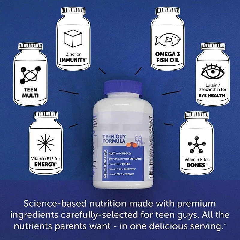 Multifunctional Gummies With Multivitamins Omega 3 Fish Oil For Eye Health,Maintain Body Energy And Protect Bone