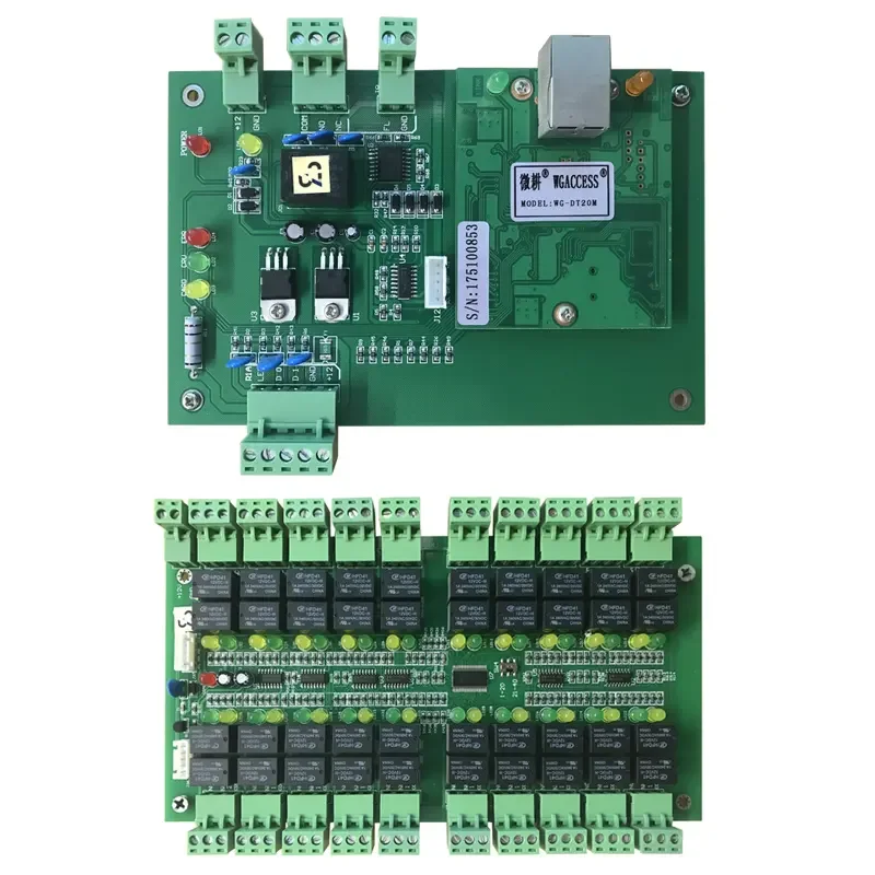 20-40 floors Wiegand TCP/IP DT20 Lift elevator access control board with SDK